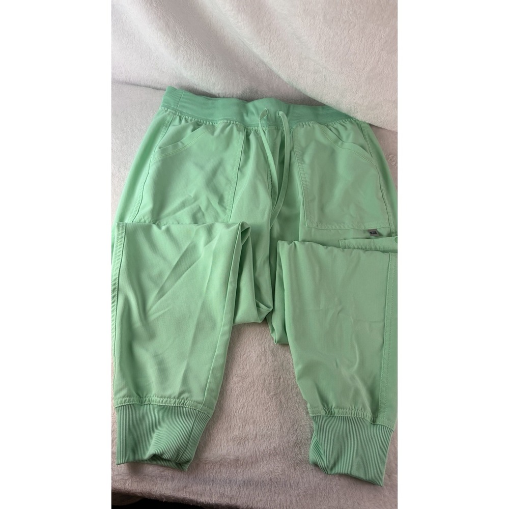 Cherokee Form Cargo Jogger Scrub Pants Mint Green Small Petite CK249AP EUC